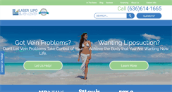 Desktop Screenshot of laserlipoandveins.com